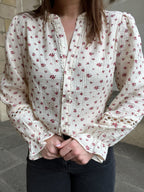 Blouse fleurie Eugenie