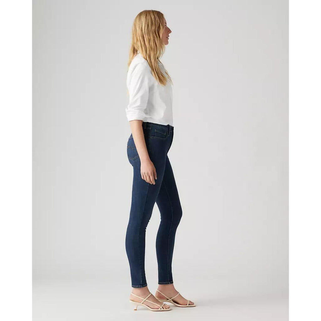Jean Skinny Taille Haute Levi's 721 Bleu