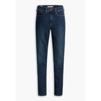 Jean Droit Taille Haute Levi's 724 Bleu Foncé