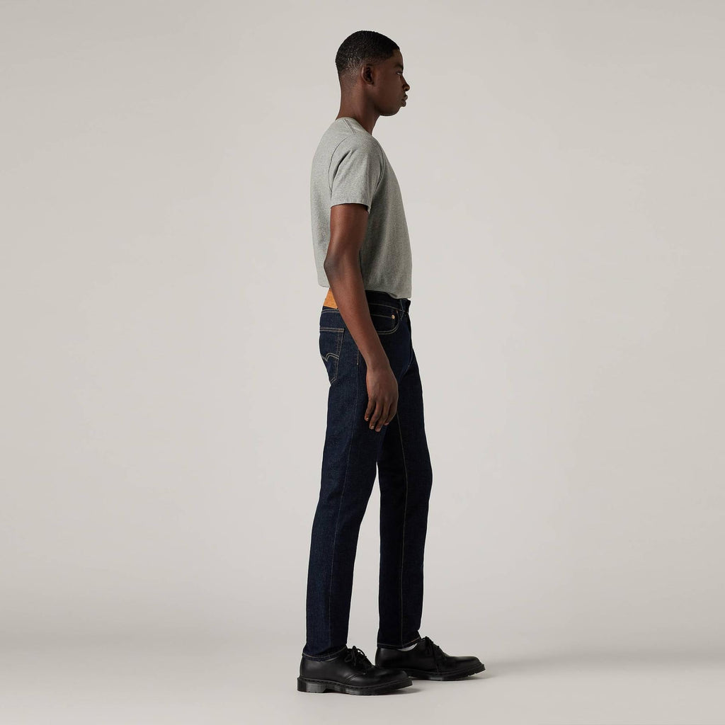 Jean Slim Tapered Taille Mi-Haute Levi's 512 Bleu Foncé
