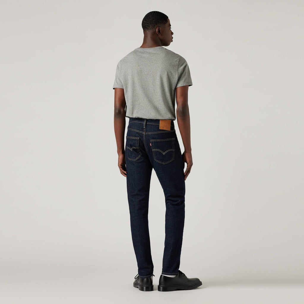 Jean Slim Tapered Taille Mi-Haute Levi's 512 Bleu Foncé
