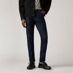 Jean Slim Tapered Taille Mi-Haute Levi's 512 Bleu Foncé