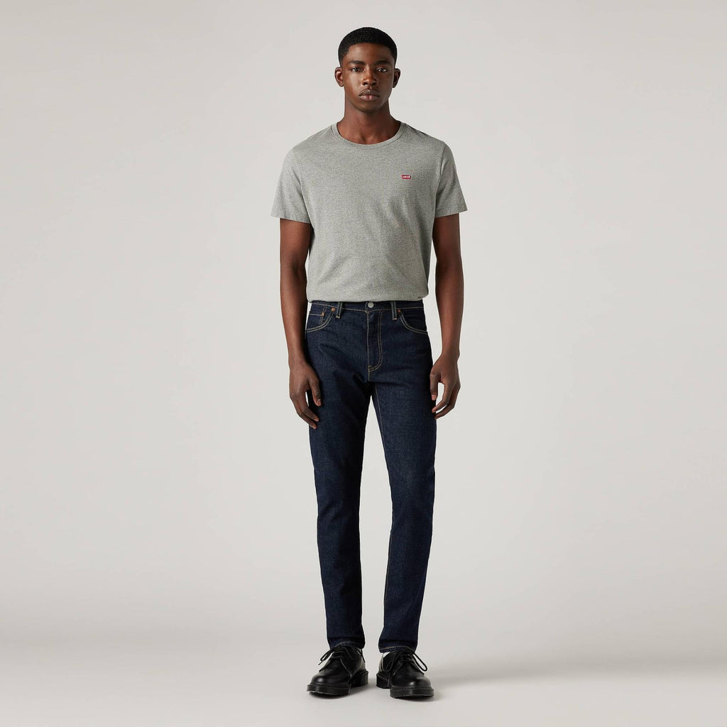 Jean Slim Tapered Taille Mi-Haute Levi's 512 Bleu Foncé