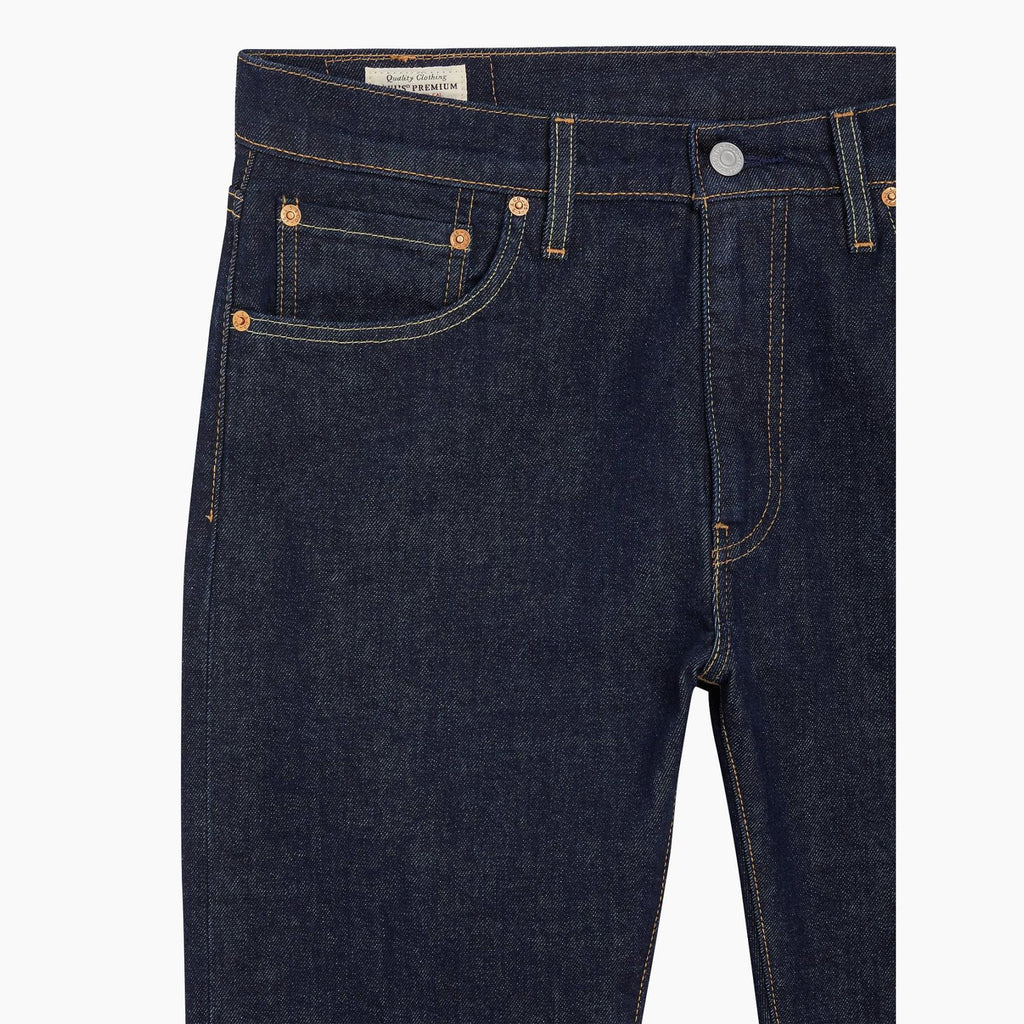 Jean Slim Tapered Taille Mi-Haute Levi's 512 Bleu Foncé