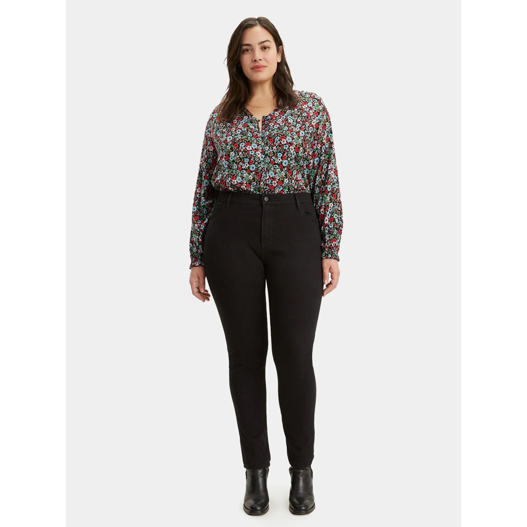 Jean Skinny Taille Haute Levi's 721 Noir