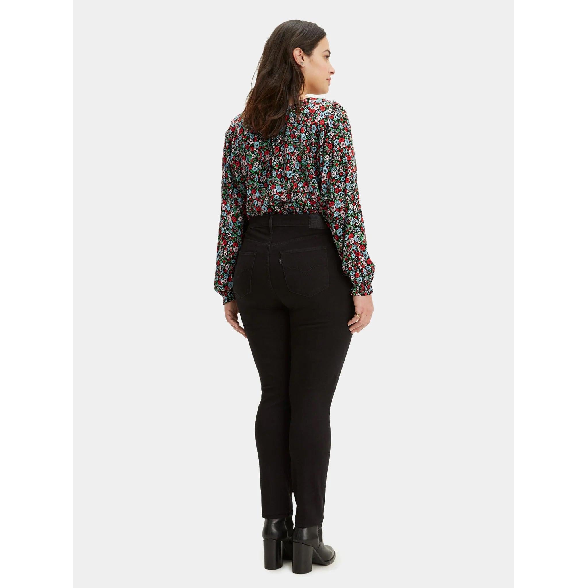 Jean Skinny Taille Haute Levi's 721 Noir