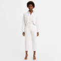 Jean Relaxed Taille Haute Levi's Blanc