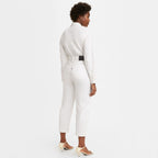Jean Relaxed Taille Haute Levi's Blanc