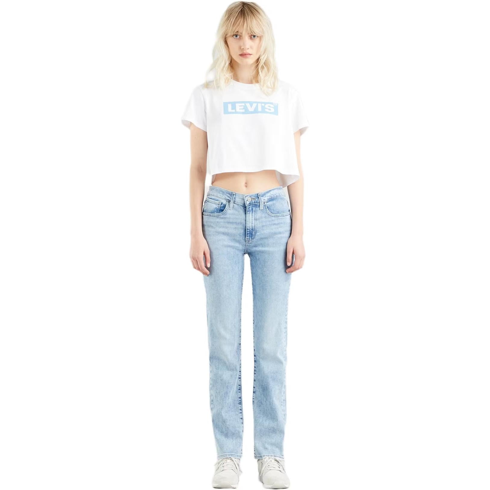 Jean Droit Taille Haute Levi's 724