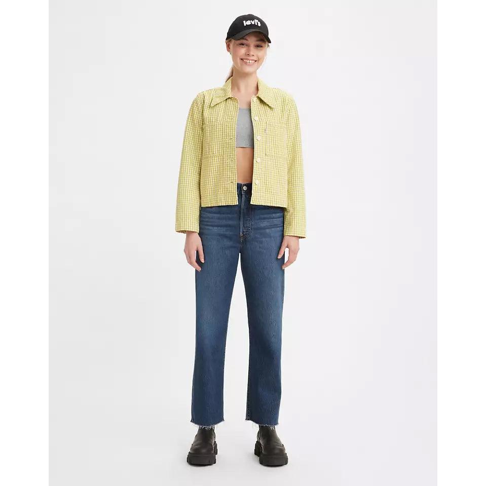 Jean Droit Taille Très Haute Levi's Ribcage