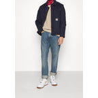 Levi's Column High-Waisted Straight Blue Jeans
