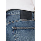 Levi's Column High-Waisted Straight Blue Jeans