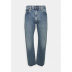 Levi's Column High-Waisted Straight Blue Jeans