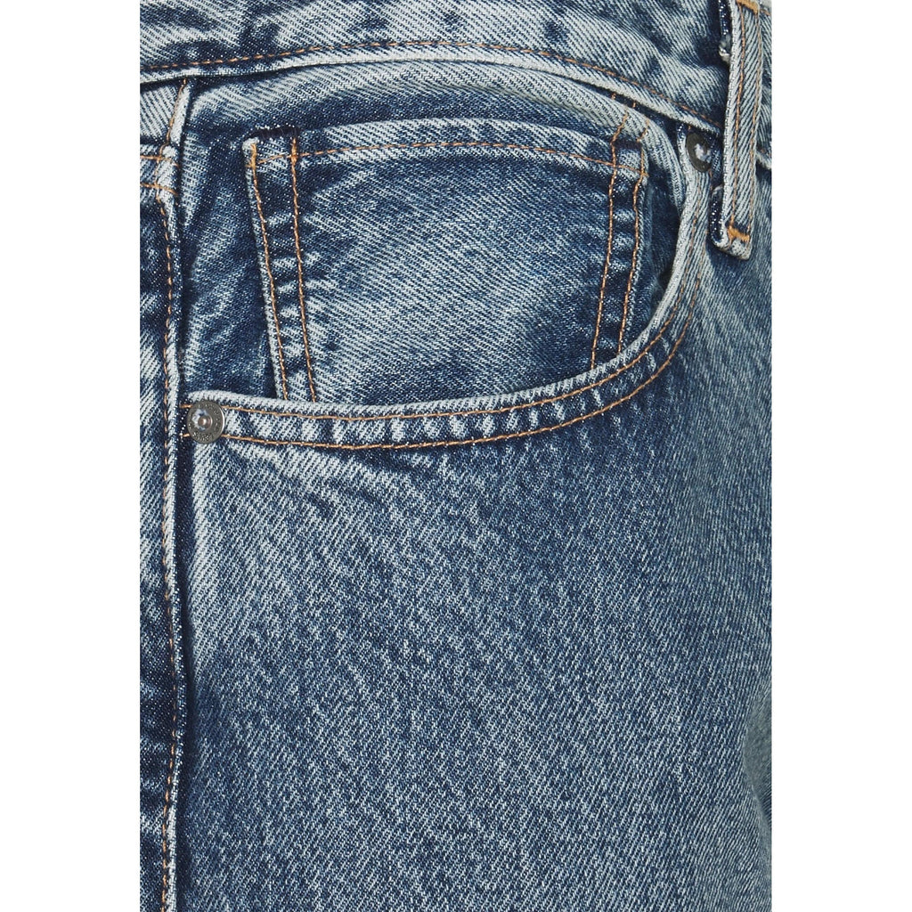 Levi's Column High-Waisted Straight Blue Jeans