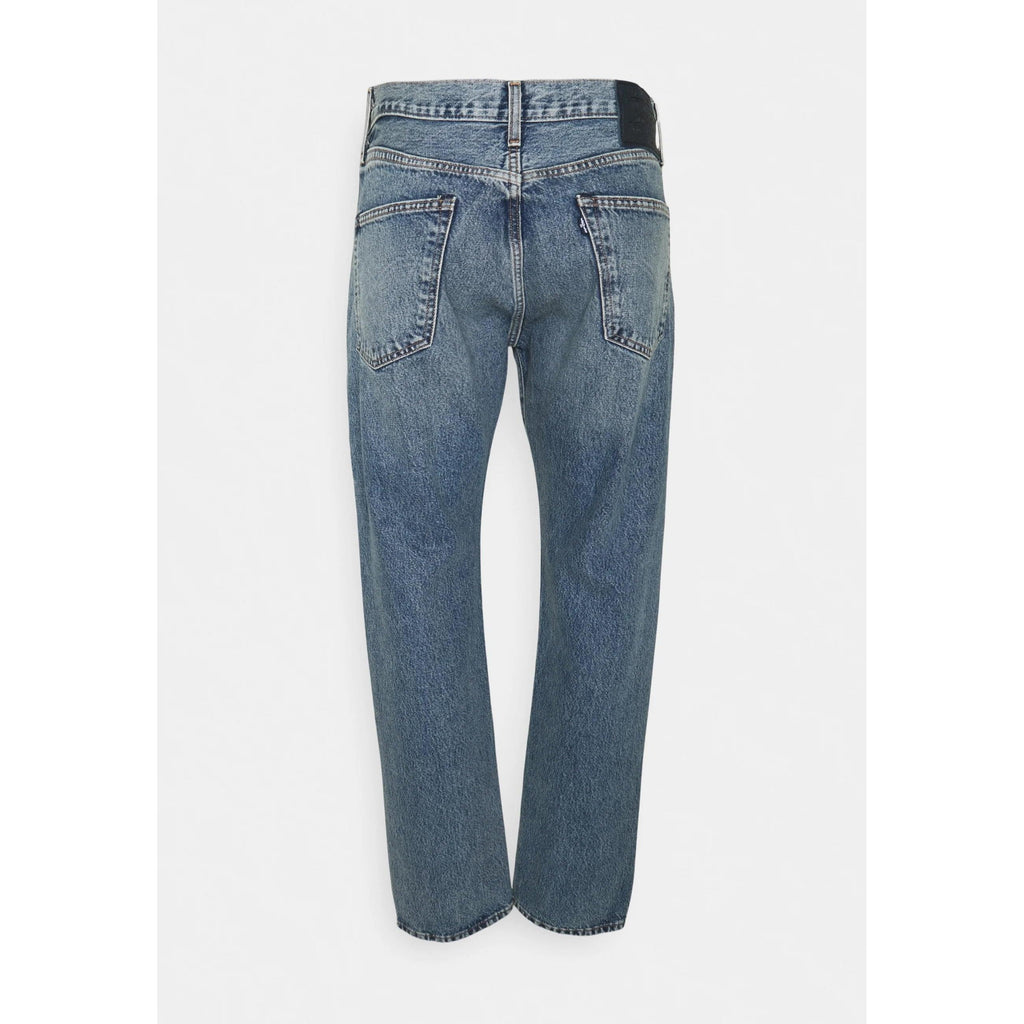 Levi's Column High-Waisted Straight Blue Jeans