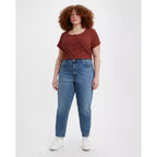 Jean Mom Taille Haute Levi's Bleu