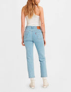 Levi’S Premium 501 Original Cropped Blue Pattern 36200 0244
