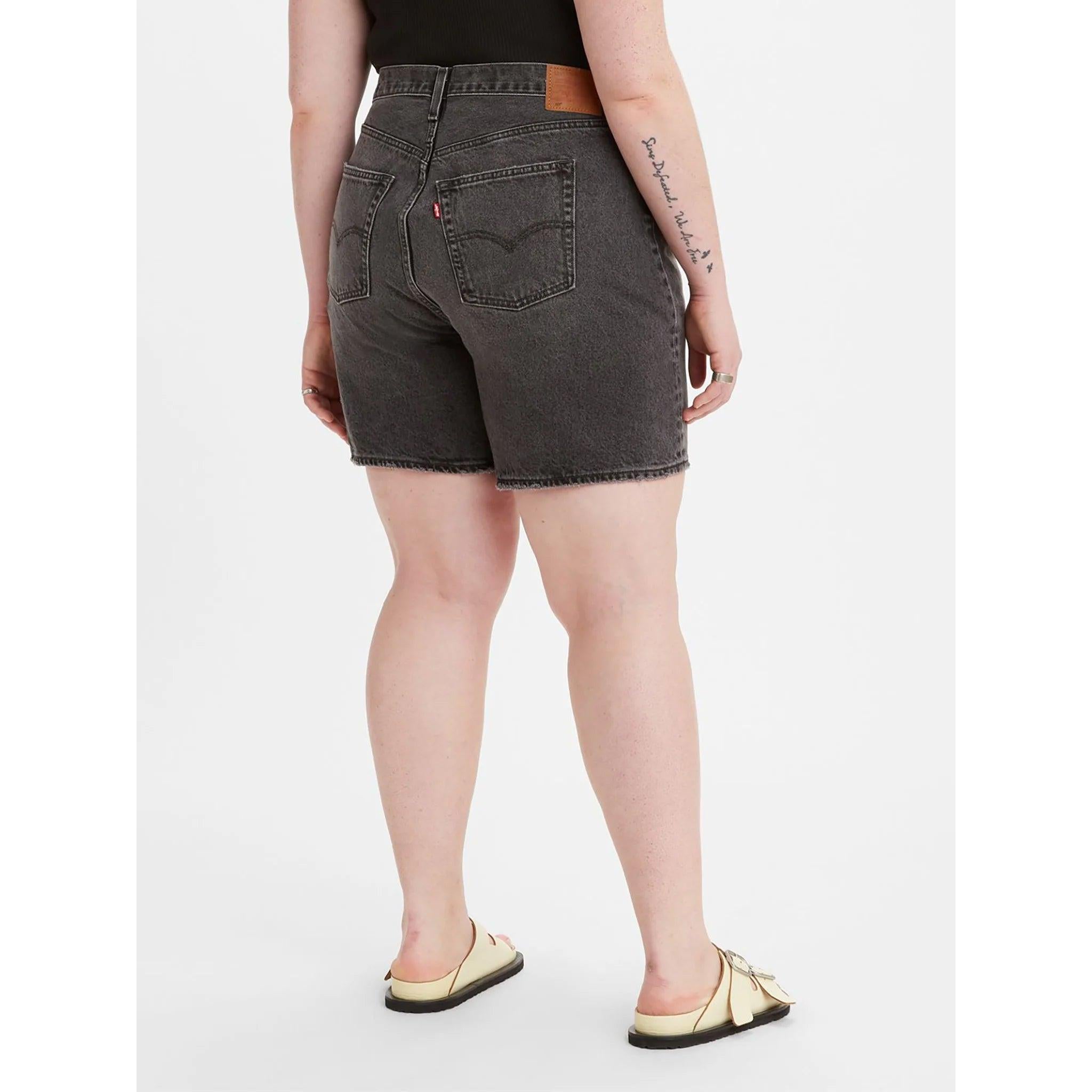 Short En Jean Taille Mi-Haute Levi's 501 '90S Noir