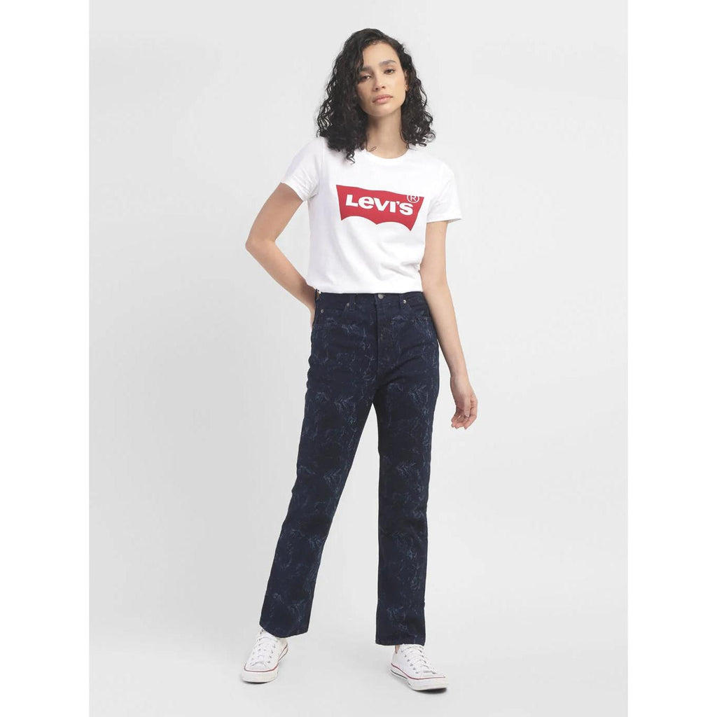 Jean Loose Taille Haute Levi's Bleu