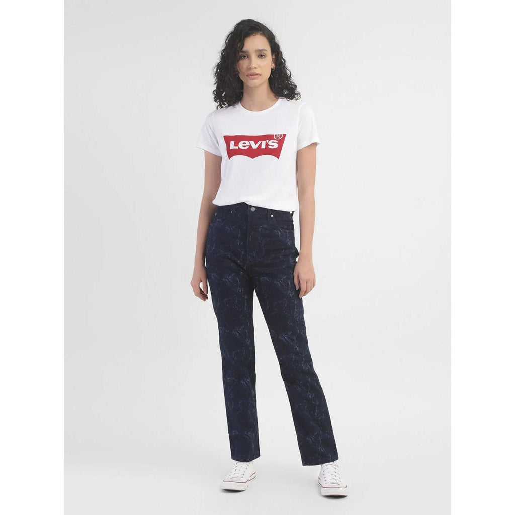 Jean Loose Taille Haute Levi's Bleu