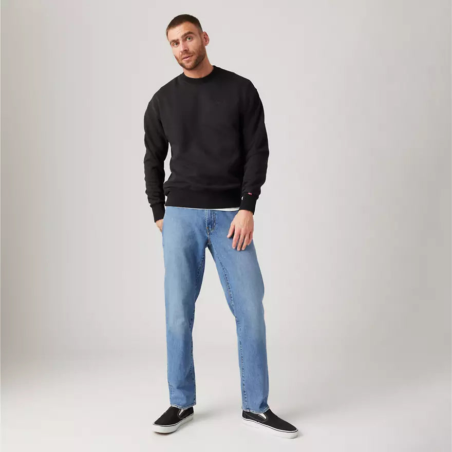 Jean Tapered Taille Mi-Haute Levi's 502 Hi-Ball Bleu