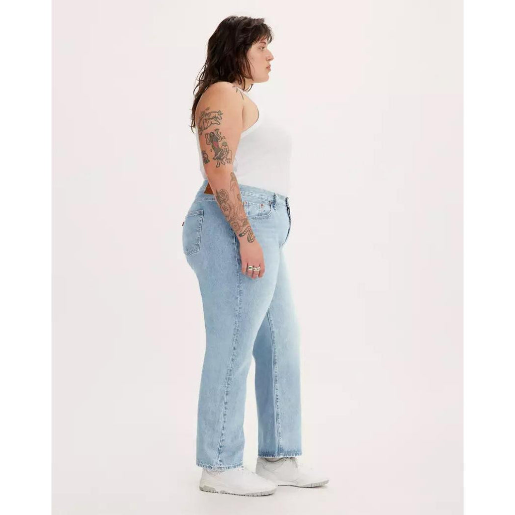 Jean Droit Taille Mi-Haute Levi's 501 '90S Plus Bleu
