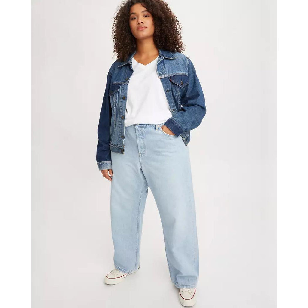 Jean Droit Taille Mi-Haute Levi's 501 '90S Plus Bleu