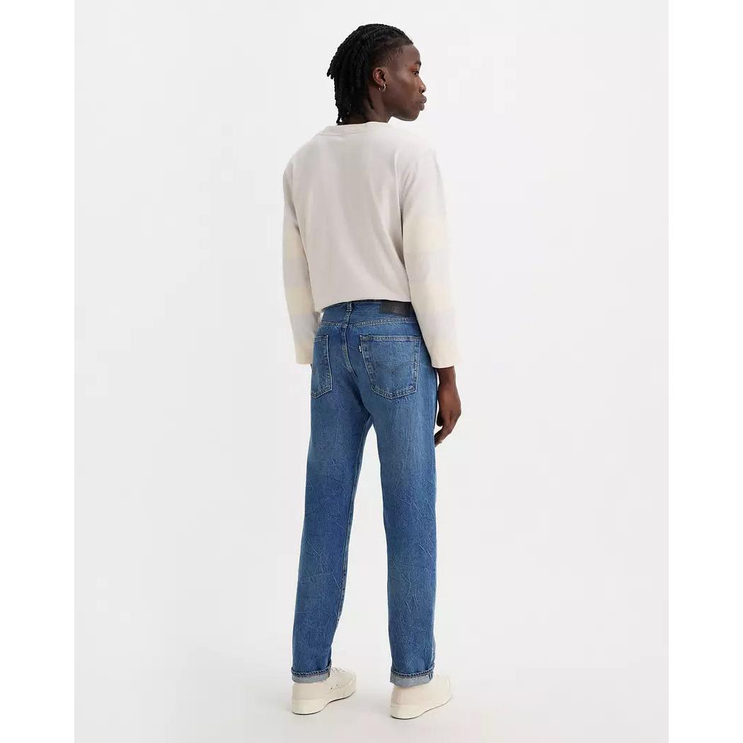 Jean Droit Taille Mi-Haute Levi's 501 1980 Bleu