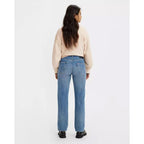 Jean Droit Taille Mi-Haute Levi's 501 1980 Bleu
