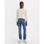 Jean Droit Taille Mi-Haute Levi's 501 1980 Bleu