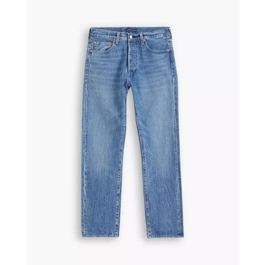 Jean Droit Taille Mi-Haute Levi's 501 1980 Bleu