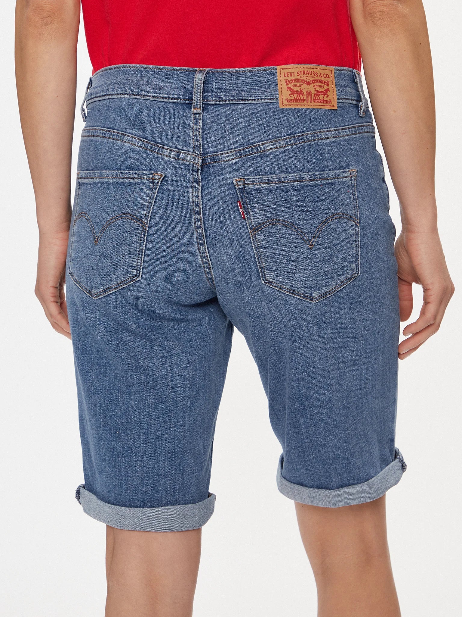 Levi'S® Jeansshorts Classic 29969-0065 Blau Slim Fit