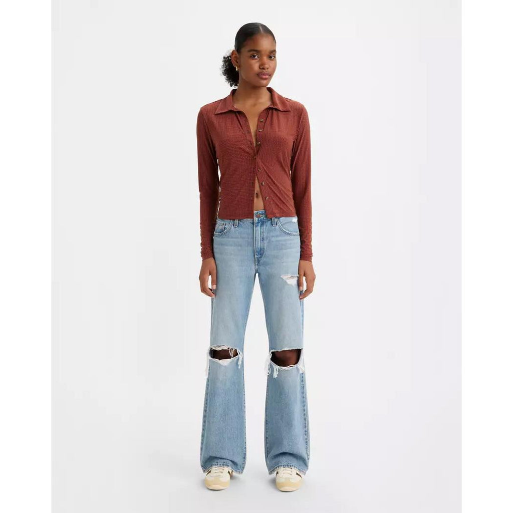 Jean Baggy Bootcut Taille Haute Levi's Bleu