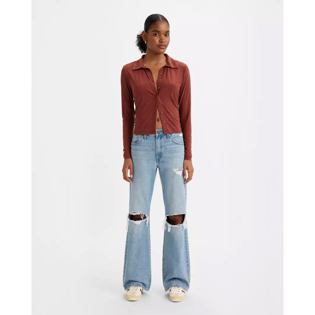 Jean Baggy Bootcut Taille Haute Levi's Bleu