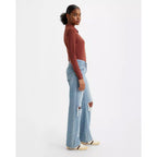 Jean Baggy Bootcut Taille Haute Levi's Bleu