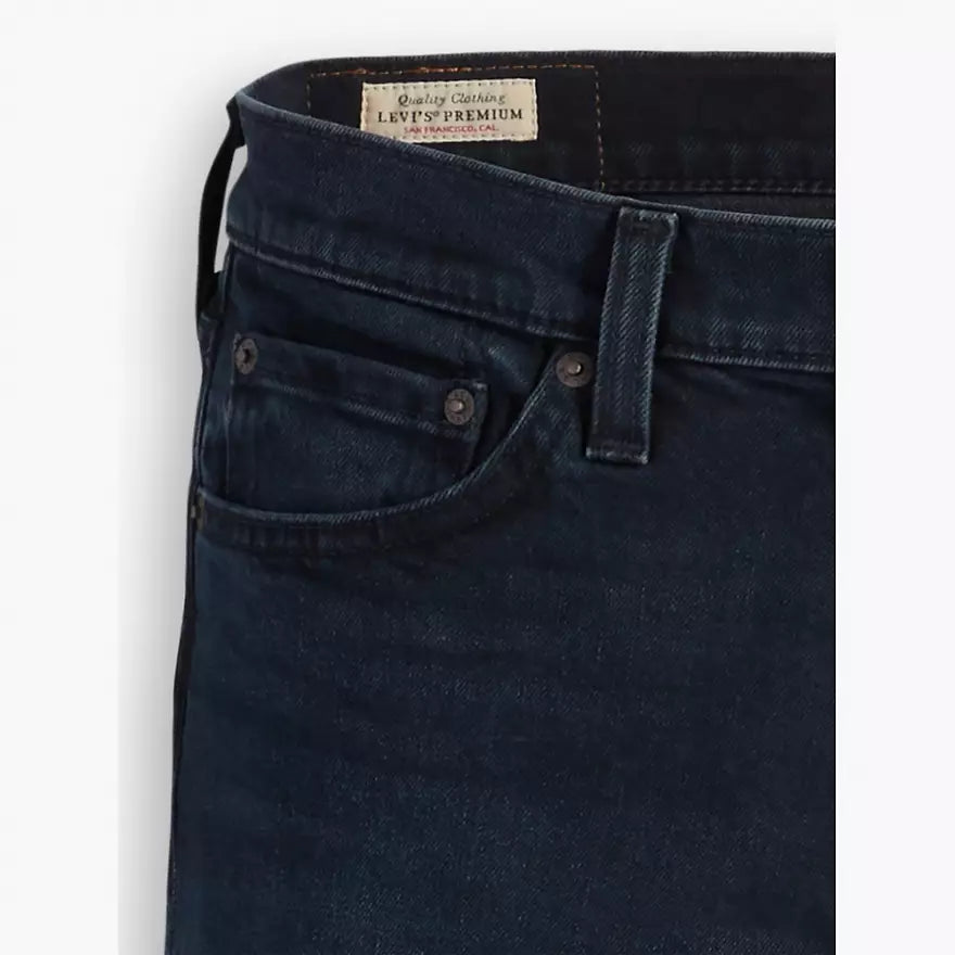 Jean 511™ Bleu Noir Uni Avec Une Coupe Slim Et Fermeture Zip Et Bouton