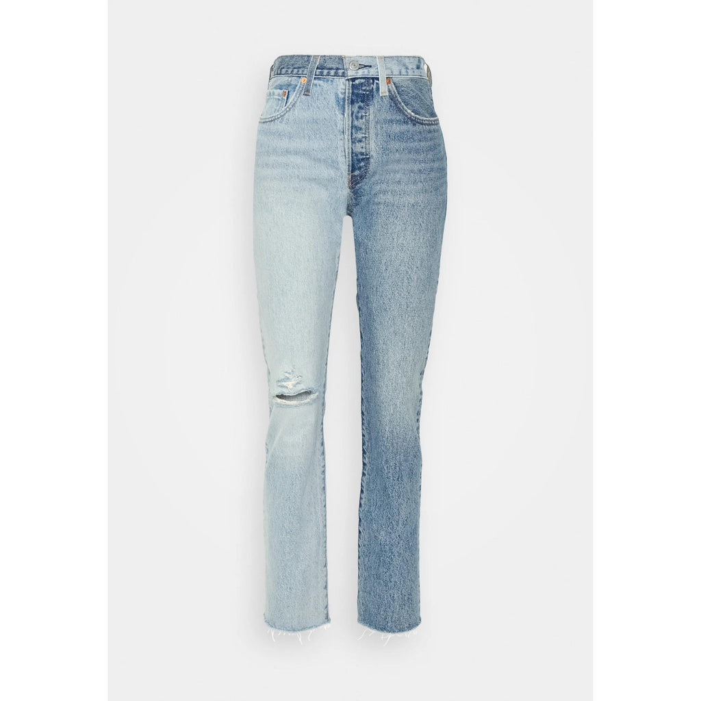 Jean Droit Taille Mi-Haute Levi's 501 Bleu