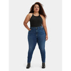 Jean Skinny Taille Haute Levi's 721 Bleu