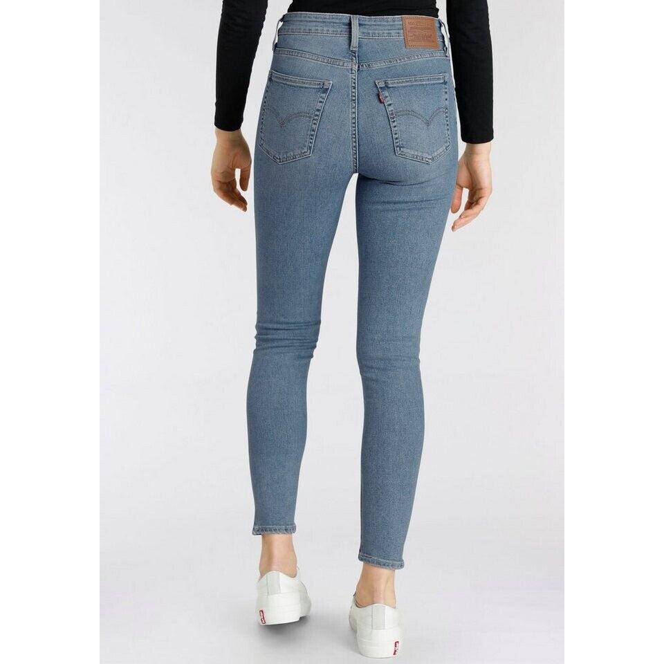 Jean Skinny Taille Haute Levi's 721 Bleu Clair