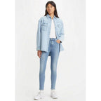 Jean Skinny Taille Haute Levi's 721 Bleu Clair
