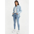 Jean Skinny Taille Haute Levi's 721 Bleu Clair