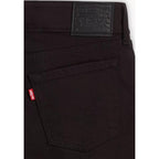 Jean Skinny Taille Mi-Haute Levi's 711 Double Button Noir