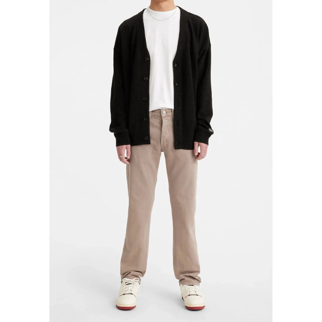 Jean Droit Taille Mi-Haute Levi's 501 Beige