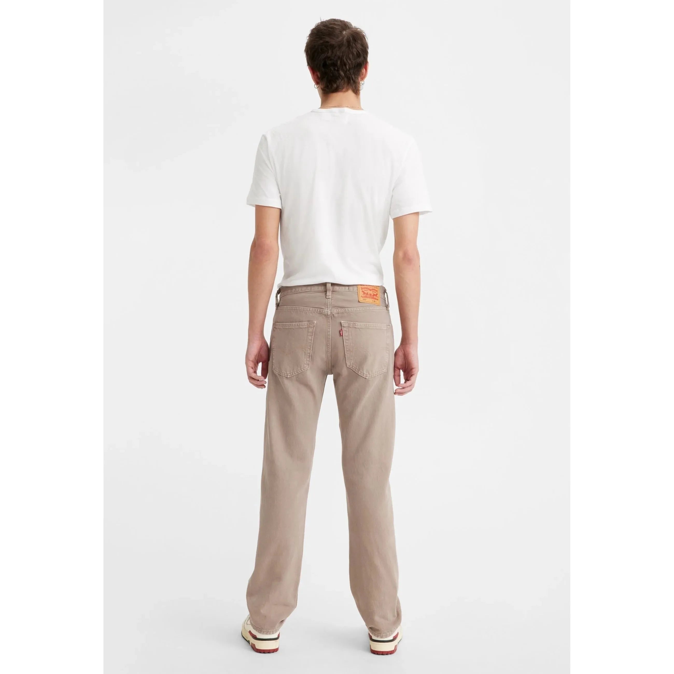 Jean Droit Taille Mi-Haute Levi's 501 Beige