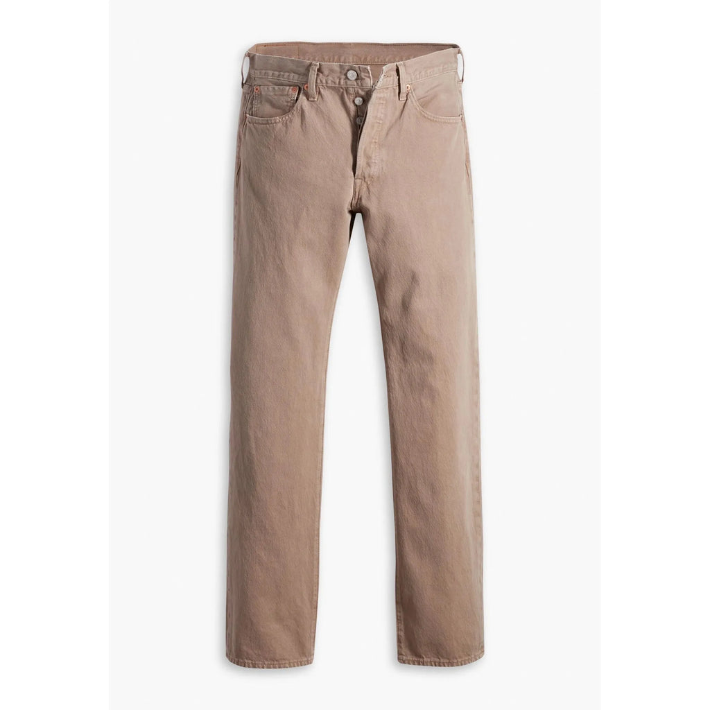 Jean Droit Taille Mi-Haute Levi's 501 Beige