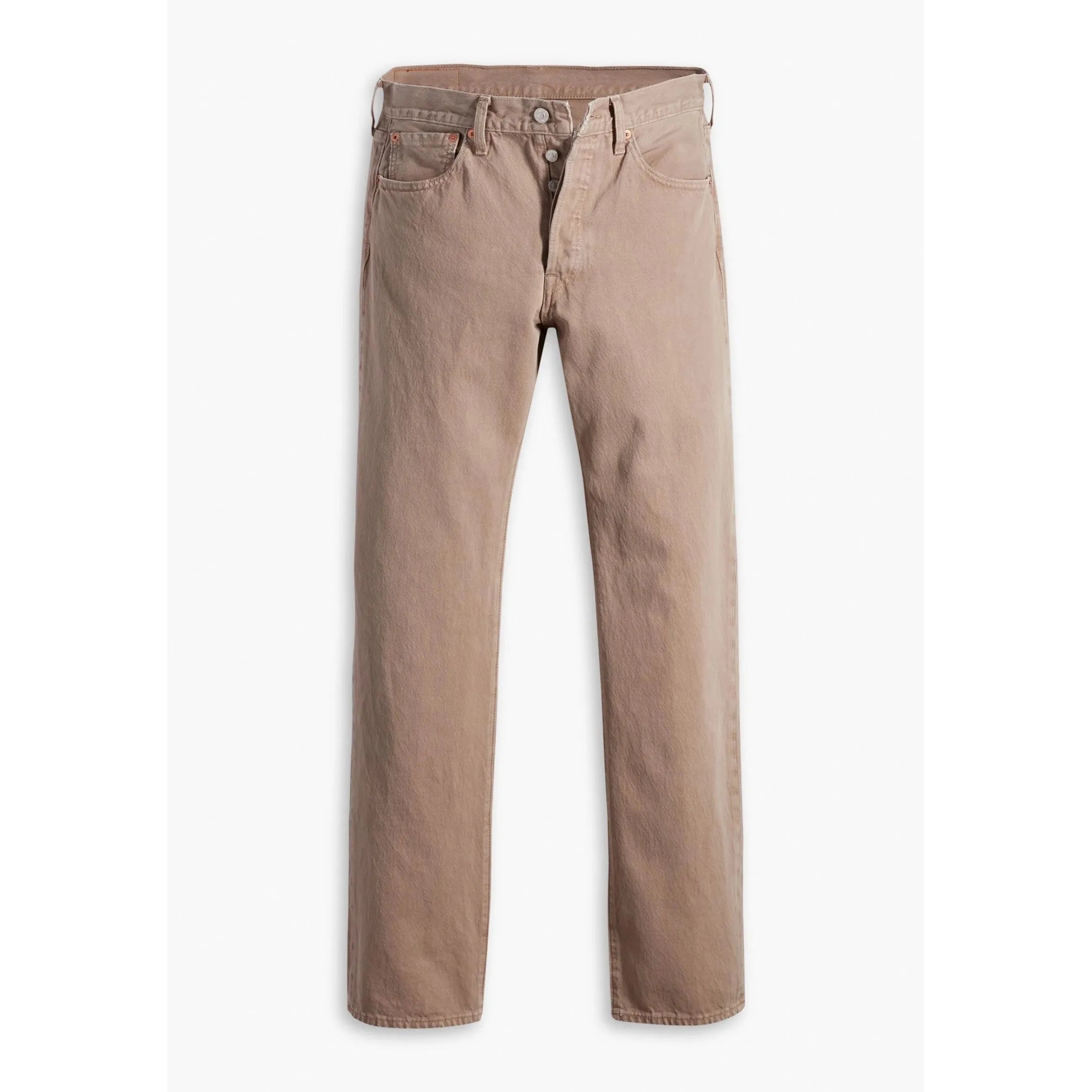Jean Droit Taille Mi-Haute Levi's 501 Beige