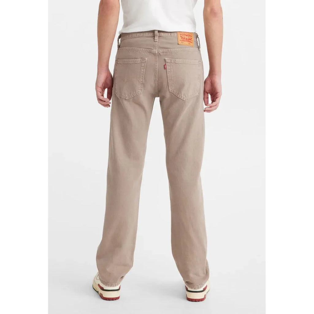 Jean Droit Taille Mi-Haute Levi's 501 Beige