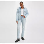Jean Droit Taille Mi-Haute Levi's 501 Bleu