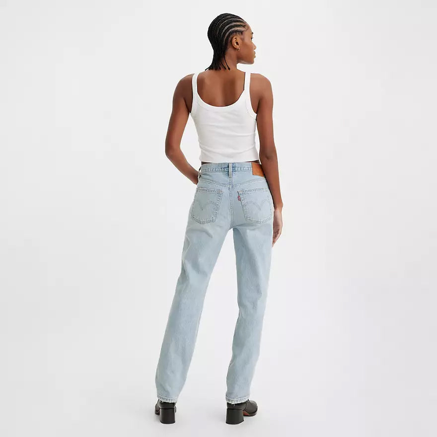 Jean Droit Taille Mi-Haute Levi's 501 Bleu