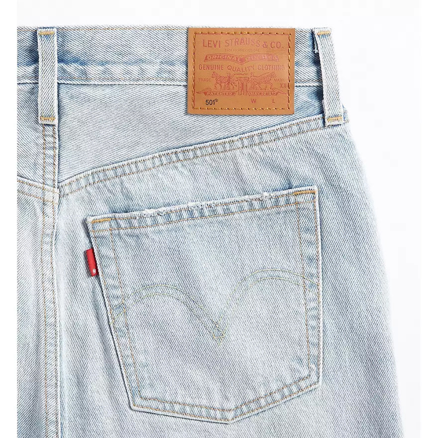 Jean Droit Taille Mi-Haute Levi's 501 Bleu